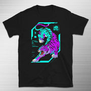 TORA Cyberpunk Print Short Sleeve T-Shirt