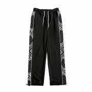 Casual trendy personality drawstring trousers