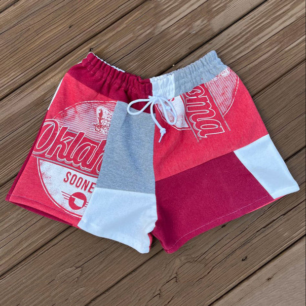 Varsity Colored Casual Shorts