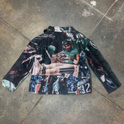 Eagles tapestry lapel jacket