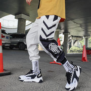 hiphop casual nine-point pants hip-hop hip-hop rap strappy track pants