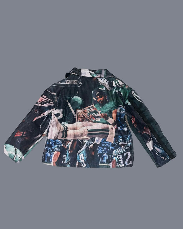 Eagles tapestry lapel jacket