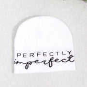 Multicolor woolen warm hat with English letters