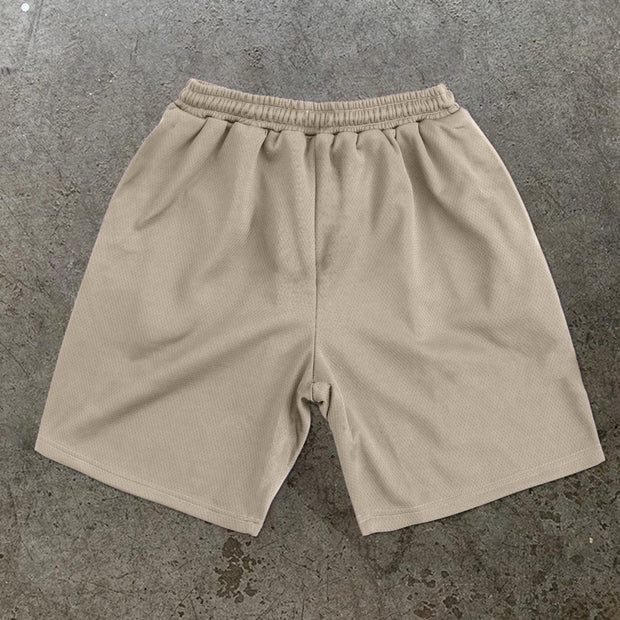 Retro Fashion Street Print Casual Shorts