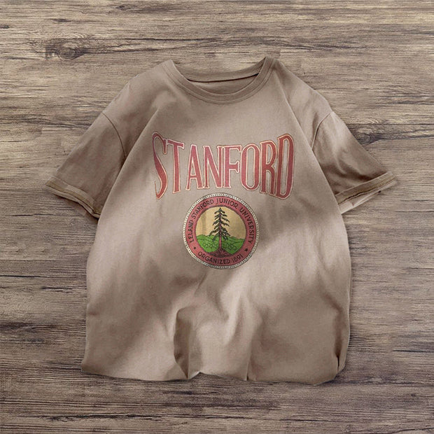 Hip Hop Printed Rock Short Sleeve T-shirt