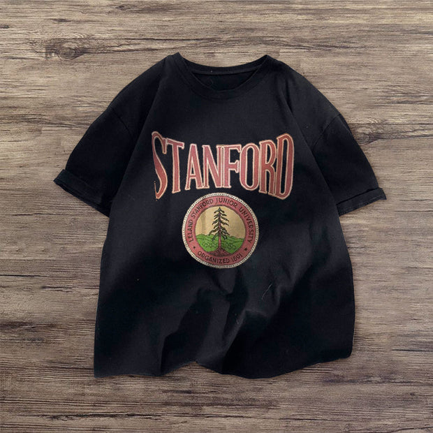 Hip Hop Printed Rock Short Sleeve T-shirt