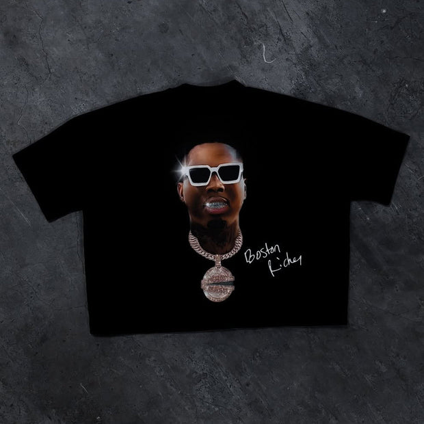 Character Portrait Help Me Print Short Sleeve T-Shirt