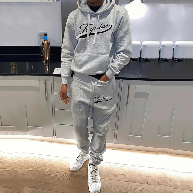 Fashion Trapstar Print Two-Piece Set