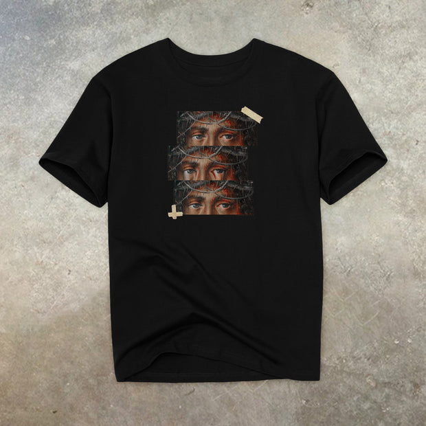 Personalized street style casual short-sleeved printed T-shirt