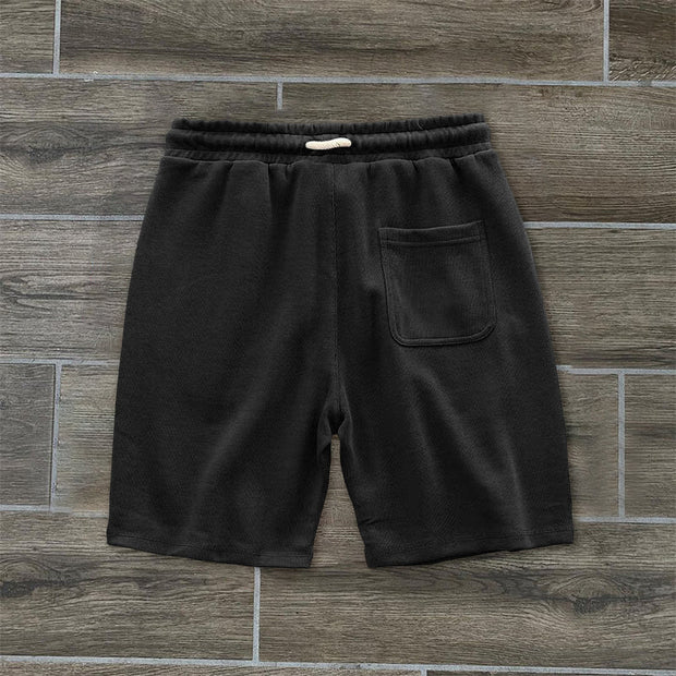 Jesus Cross Pattern Vintage Street Shorts