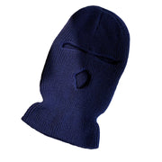 Autumn and winter warm hood solid color personality funny knitted woolen hat