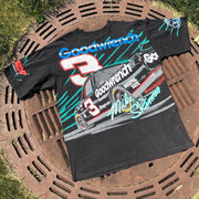 Racing No. 3 Print Short Sleeve T-Shirt