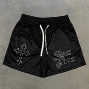 Casual Fashion Cross Stretch Shorts