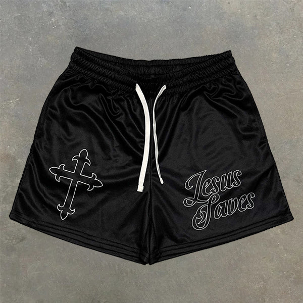Casual Fashion Cross Stretch Shorts