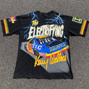 No.81 Racing Print Short Sleeve T-Shirt