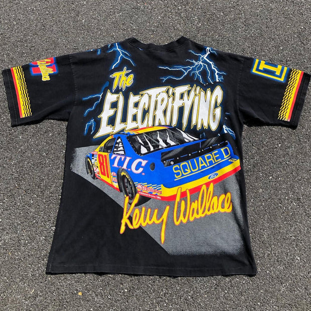 No.81 Racing Print Short Sleeve T-Shirt