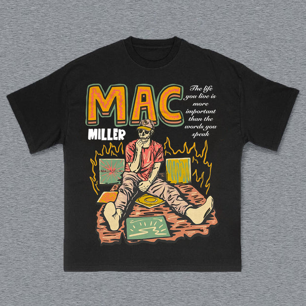 Personalized Print Short Sleeve T-Shirt