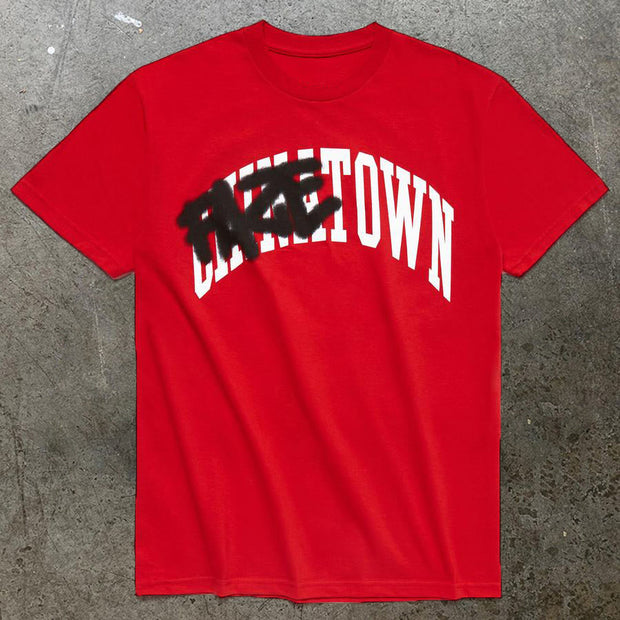 Personalized printed short-sleeved T-shirt