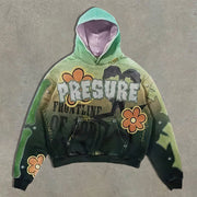 Vintage Gradient Oversized Hoodie