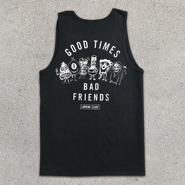 Skull Graphic Print Tank Top