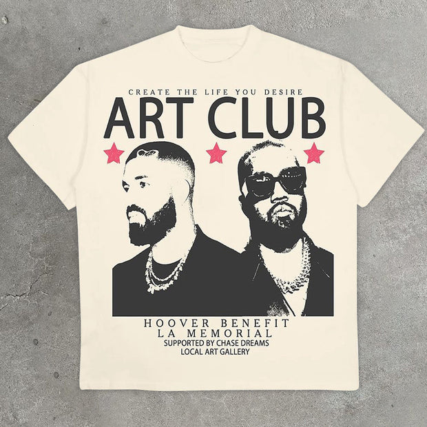 Music Producer Print Casual Street T-Shirt