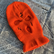 Funny CS Embroidered Knit Hat Headgear