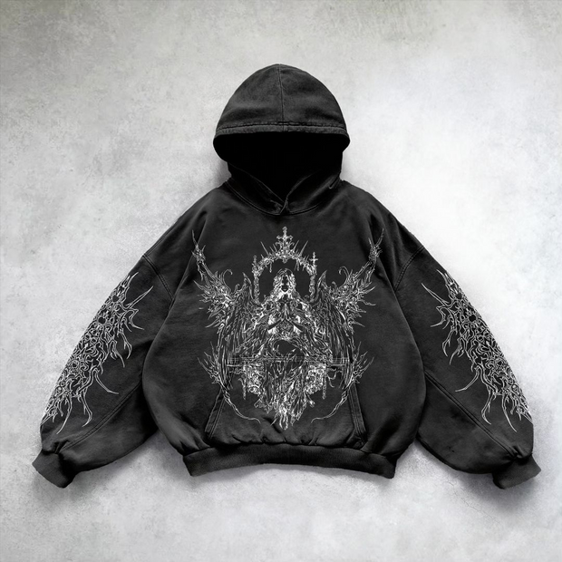 Gothic tattoo hoodie