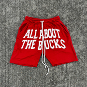 Personalized patch casual shorts