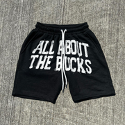 Personalized patch casual shorts