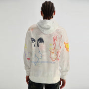 Personalized printing casual fashion long-sleeved hoodie