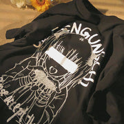 Cartoon trend personality printed short-sleeved T-shirt