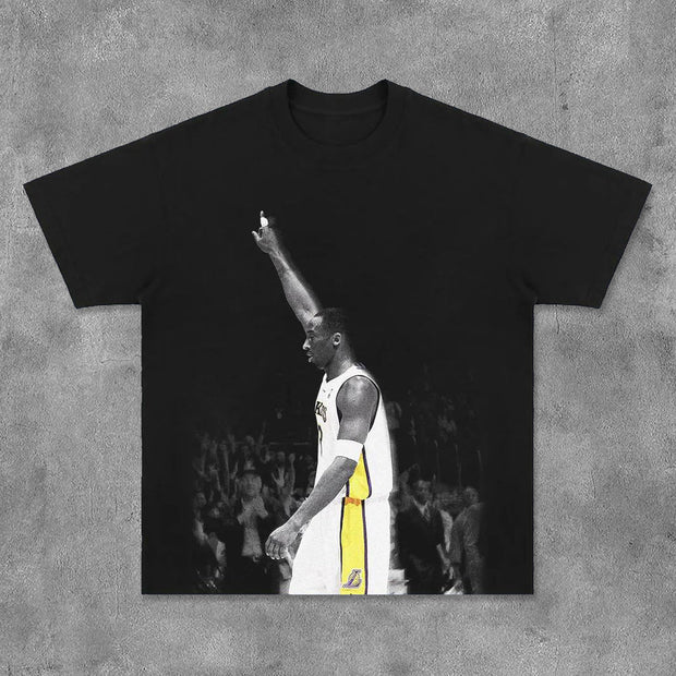 Kobe Highlight Moment Print Short Sleeve T-Shirt