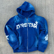 Drstar Print Long Sleeve Hoodies