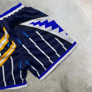 Retro Trendy Mesh Zipper Shorts