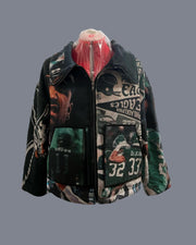 Eagles tapestry lapel jacket