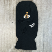 Street style trend design printed knitted mask hat