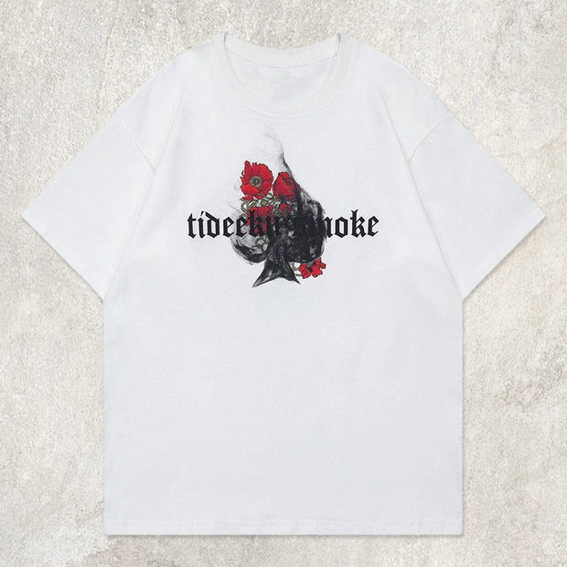 Spade Smoke Rose Graphic Tee