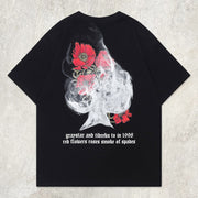 Spade Smoke Rose Graphic Tee