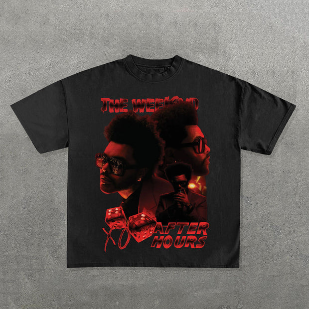 Personality Print Short Sleeve T-Shirt