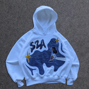 Personalized casual print hoodie