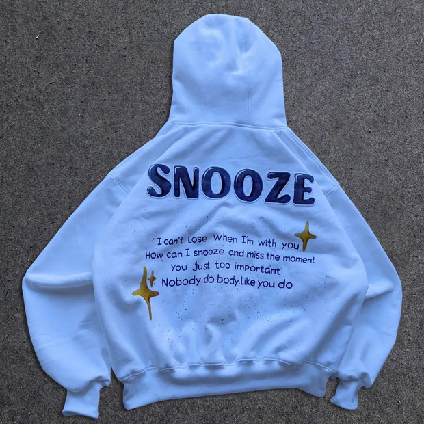 Personalized casual print hoodie