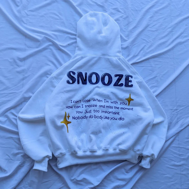 Personalized casual print hoodie