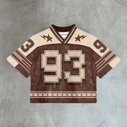 Stylish No. 93 mesh jersey