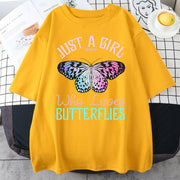 Personalized couple dress butterfly T-shirt