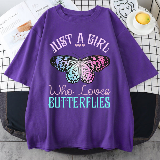 Personalized couple dress butterfly T-shirt