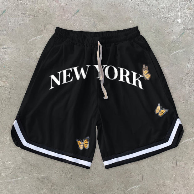 Contrast Sports New York Butterfly Street Shorts