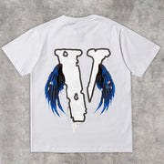 Tide brand retro hip-hop street short-sleeved T-shirt