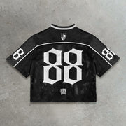 League casual street mesh stitching jersey