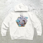 Trendy Printed Loose Street Hoodie