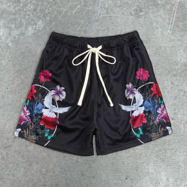 Men's graphic print shorts